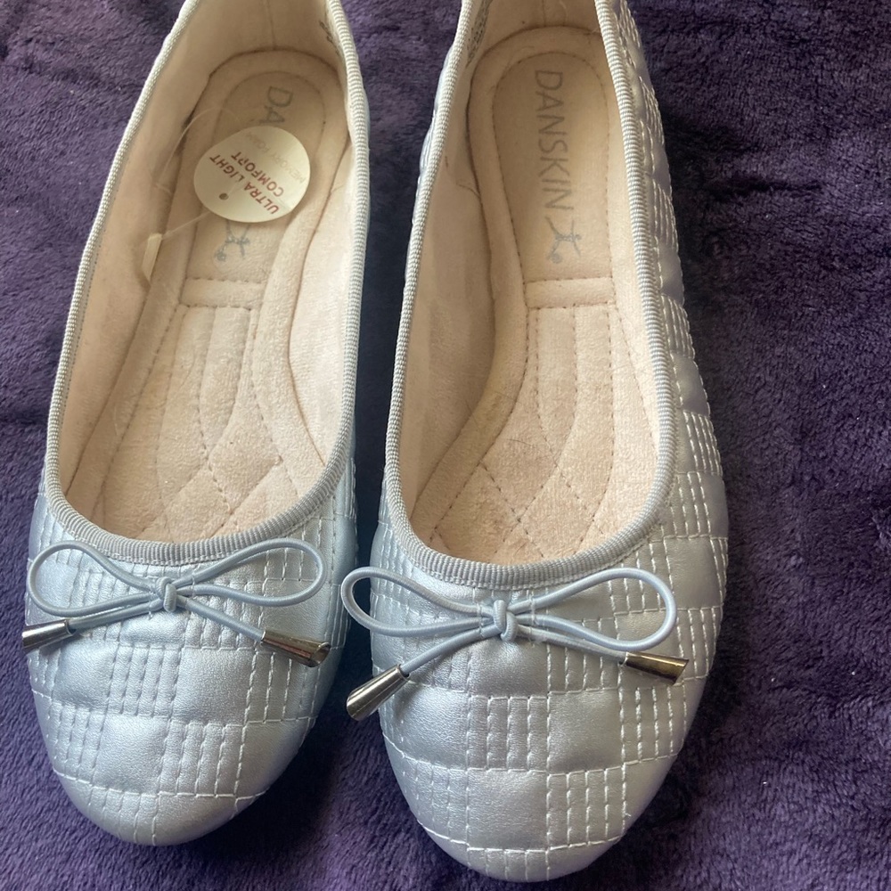 Silver Danskin Shoes